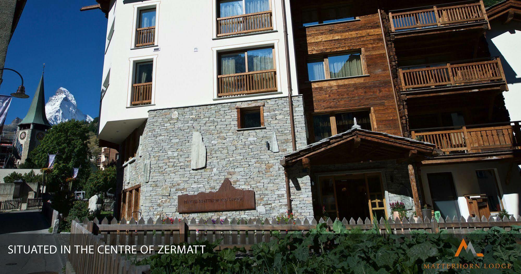 Matterhorn Lodge Boutique Hotel & Apartments Zermatt Eksteriør bilde